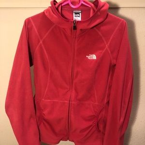 The North Face Tka 100 zip up hooded jacket